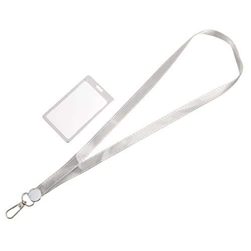 TEHAUX Kartenhalter Vertikales Kartenetui Lanyard Metall-ausweishüllen Fotohülle Für Geschäftsleute von TEHAUX