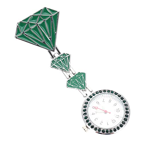 TEHAUX Taschenuhr Für Edelstahl Punkte Tragbare Pflegeuhr Für Mediziner Und Studenten von TEHAUX