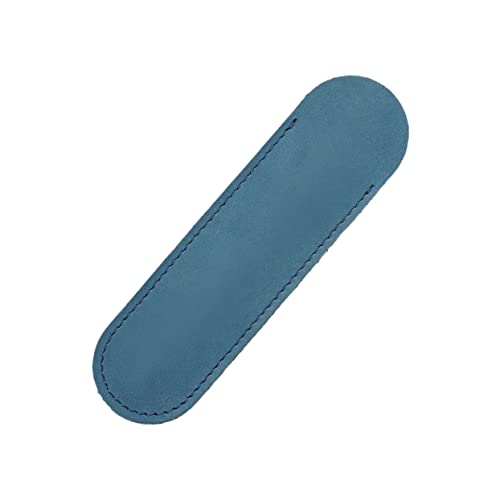 TEHAUX Mäppchen Fall Brunnen groß Tasche Bleistift Stifte Schreibwaren farbig Blau Stift aufbewahrung Pen Pouch Pencil Box Stiftmappe Pencil Cases stiftbox Kugelschreiber Etui Stiftbeutel von TEHAUX