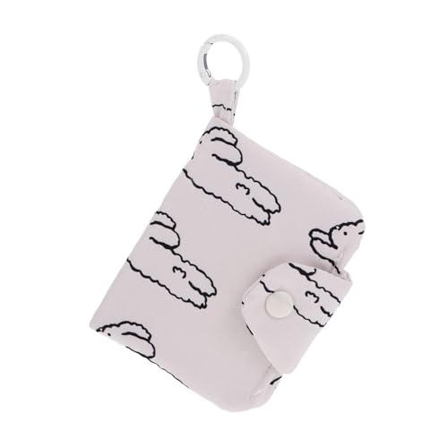 TEHAUX Münzgeldbörse Mit Anhänger Kreditkartenetui Süße Kleine Geldbörse Kopfhörertasche Geldbörse Für Schlüsselanhänger Süße Kartenetui Kopfhöreretui Kreditkartenetui von TEHAUX