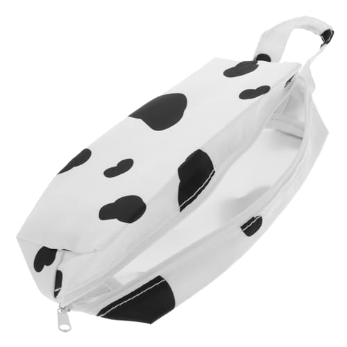 TEHAUX Großer Kapazitäts-stiftbeutel Mit Kuhdesign Multifunktionales Federmäppchen Für Schule Und Reisen Für Stifte Bleistifte Makeup Und von TEHAUX