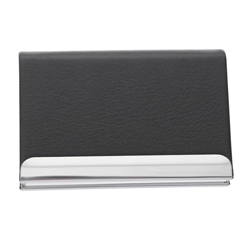 TEHAUX PU Kartenetui Für Visitenkarten Und Kreditkarten | Eleganter Kartenhalter Aus Edelstahl | Kompaktes Design Für Optimale Kartenaufbewahrung | von TEHAUX