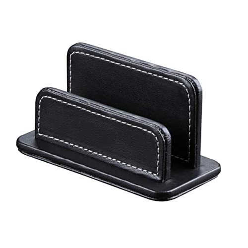 TEHAUX Visitenkartenhalter Aus Pu-Leder Modernes Namensetui Für Männer Und Frauen Eleganter Visitenkartenständer von TEHAUX
