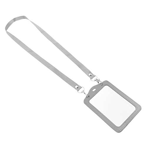 TEHAUX Ausweishalter Für Karten Kartenhalter Ausweis Lanyard Mit Karten Holder Hochwertiges Pu-Material Leicht Und Praktisch Schutz Für Ausweis Und von TEHAUX