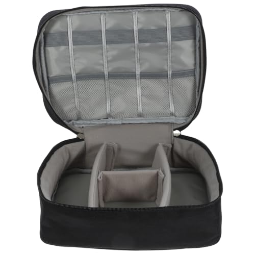 TEHAUX Reiseetui Für Elektronik Organizer Für Kabel Und Ladegeräte Stoßdämpfende Polsterung Geräumiger Innenraum Tragbar Und Leicht Für Reisen von TEHAUX