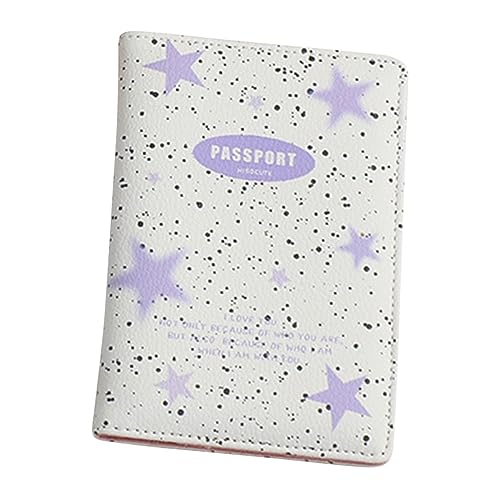TEHAUX Reisepasshülle Aus Pu Mit Kartenhalter Für Damen Und Herren Reisepass Und Tickethalter Leicht Und Tragbar Für Reisen Und Outdoor-aktivitäten von TEHAUX