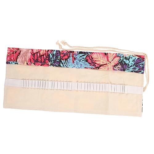 TEHAUX Pencil Roll up Case Aus Canvas Handgefertigter Stifte Organizer Mit Fächern Für Buntstifte Pinsel Und Zeichenutensilien Für Kunststudenten Und Kreative Köpfe von TEHAUX