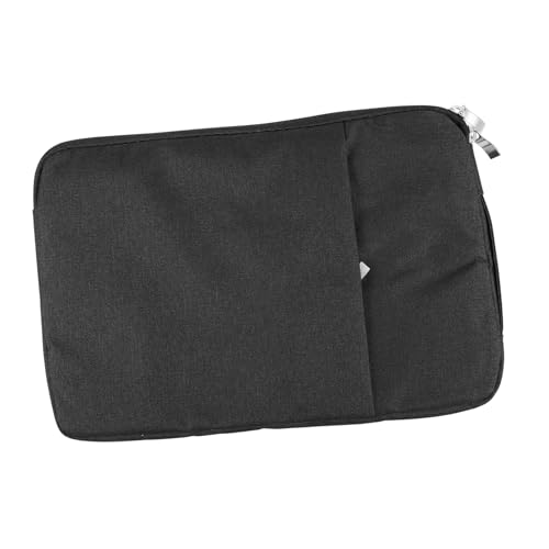 TEHAUX Schwarze Laptoptasche Sleeve Schutzhülle mit Tragegriff Leichtes Tablet Case für Büro Reise Alltag von TEHAUX