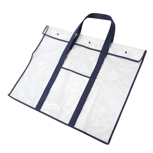 TEHAUX Skizzenblock-Tasche Kunstordner Organisator von Künstlerbedarf Werkzeugkasten Whiteboard Handtasche Lackierwerkzeugträger Poster Aufbewahrungstasche Aktenregal Tafel Maltasche PVC von TEHAUX