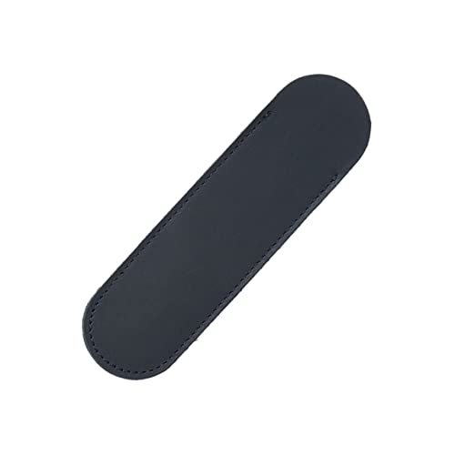 TEHAUX Elegante Stiftetasche aus Leder Größe S Schwarz für Füllfederhalter und Kugelschreiber Handgefertigt Büro und Uni Zubehör von TEHAUX