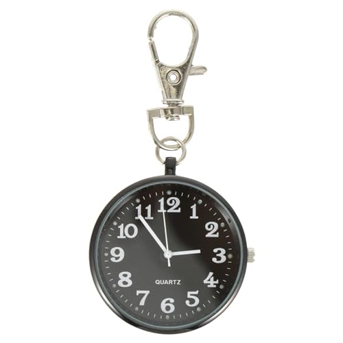 TEHAUX Taschenuhr Für Krankenschwestern Taschen- Und Taschenuhren Für Damen Schlüsselanhänger-Taschenuhr Retro-Quarzuhr-Schlüsselanhänger Zum Aufhängen Taschenuhr-Schlüsselanhänger von TEHAUX