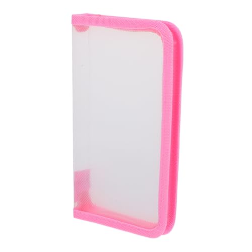 TEHAUX Transparente Federtasche A6 Multifunktionale Stiftetasche mit Reißverschluss Kratzfest für Büro und Reisen Durchsichtiger Organizer von TEHAUX