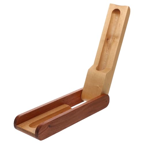 TEHAUX Vintage Holz Stiftekasten Einzelfach Multifunktionaler Federmäppchen Organizer Geschenkbox für Füllfederhalter Stifte Schreibwaren Leicht Tragbar für Familie Freunde Schüler von TEHAUX
