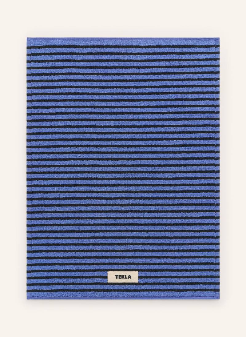 Tekla Badematte schwarz von TEKLA