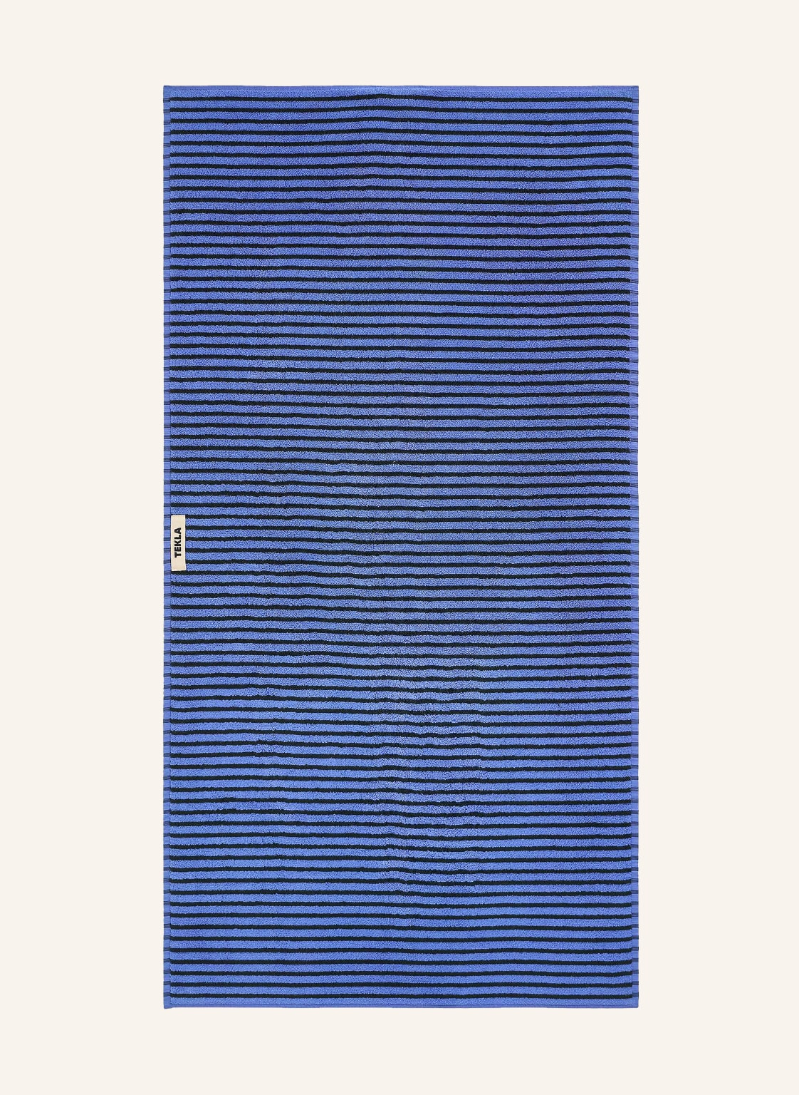 Tekla Handtuch schwarz von TEKLA