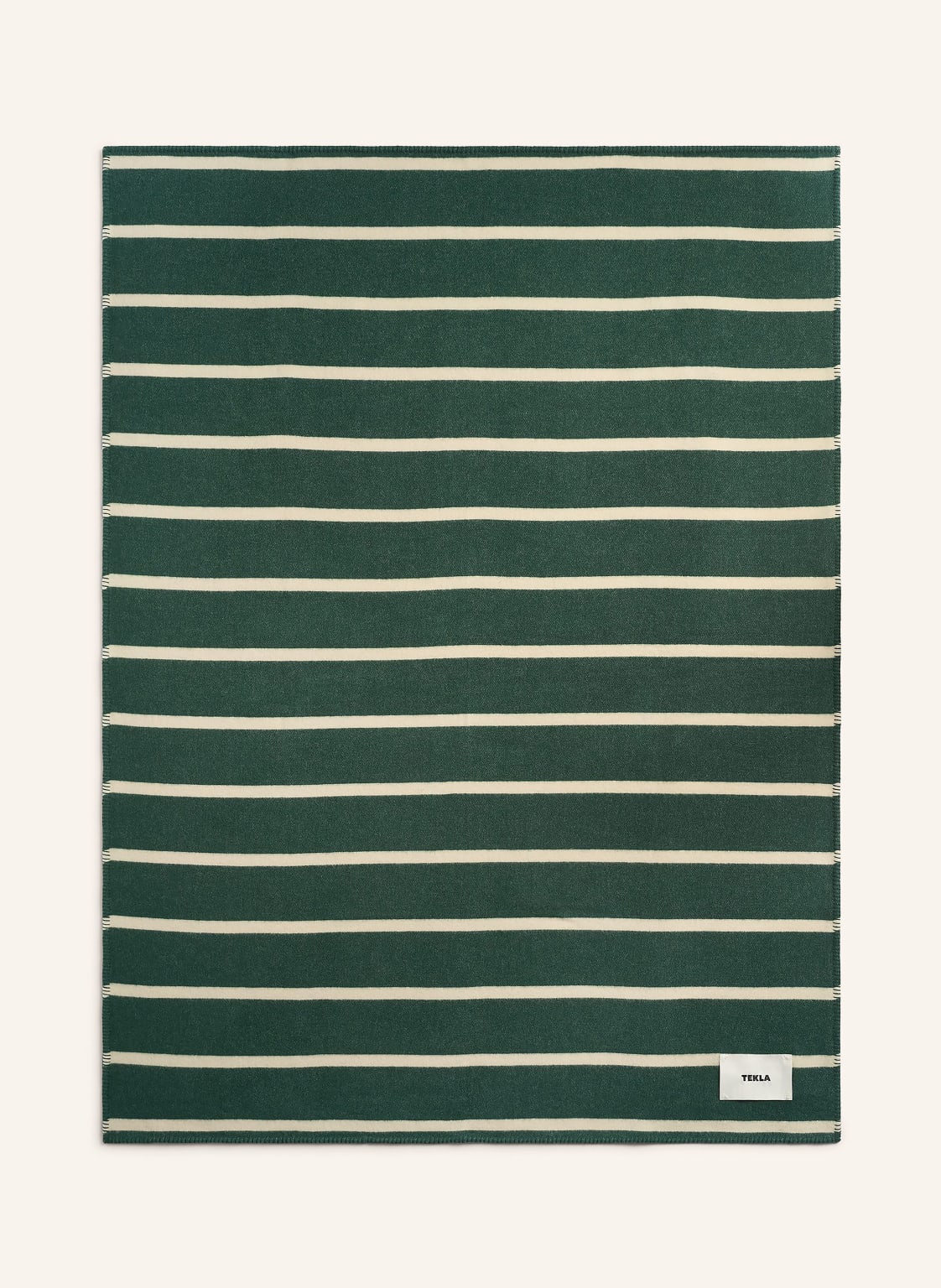 Tekla Plaid gruen von TEKLA