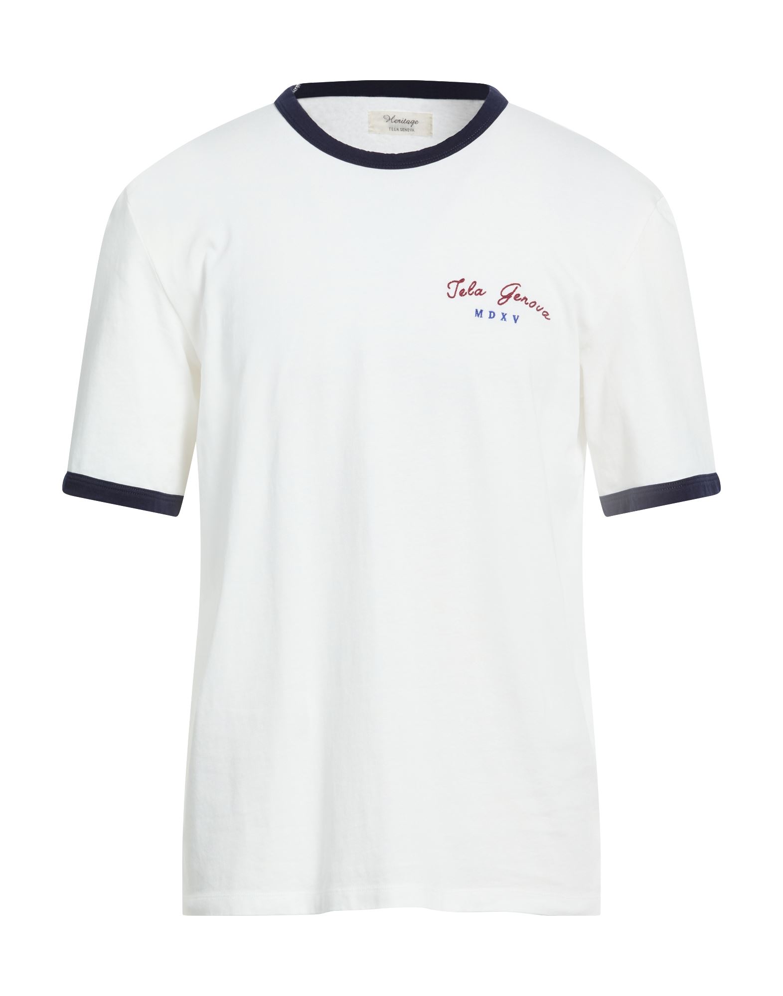 TELA GENOVA T-shirts Herren Weiß von TELA GENOVA