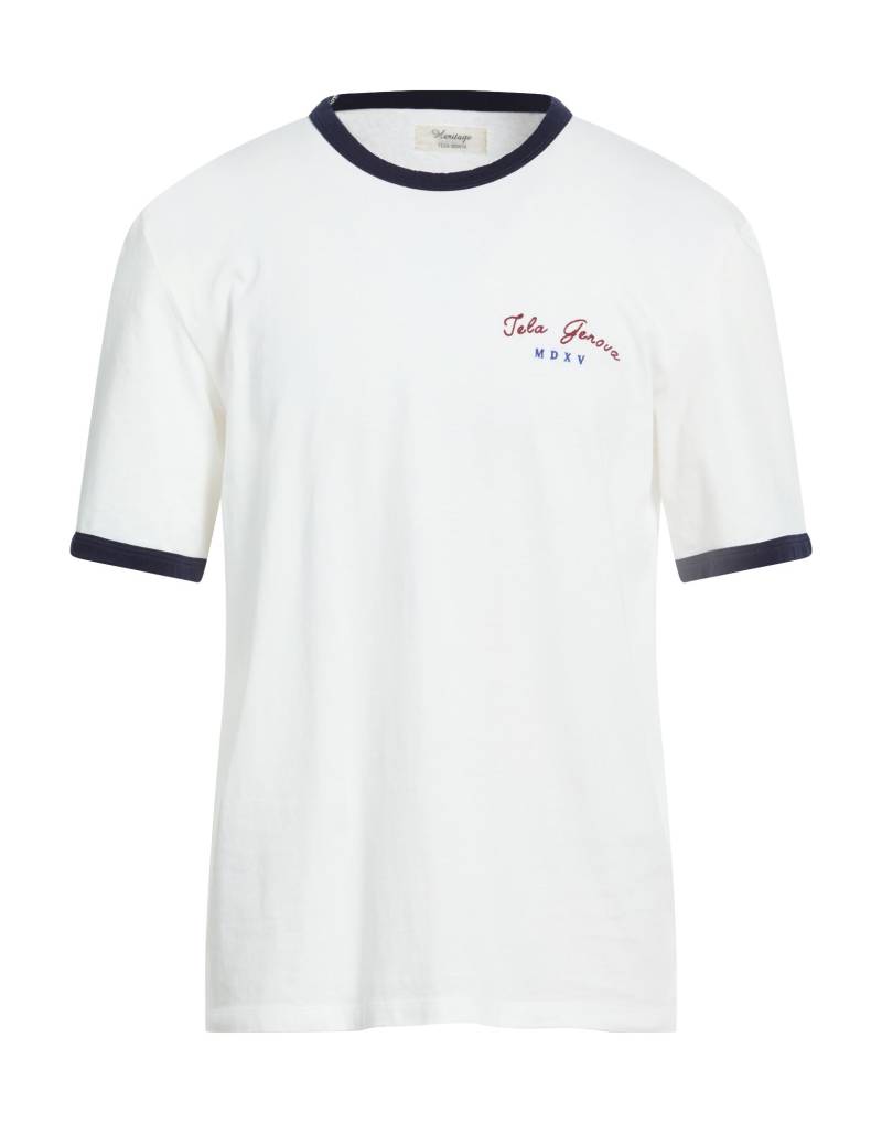 TELA GENOVA T-shirts Herren Weiß von TELA GENOVA