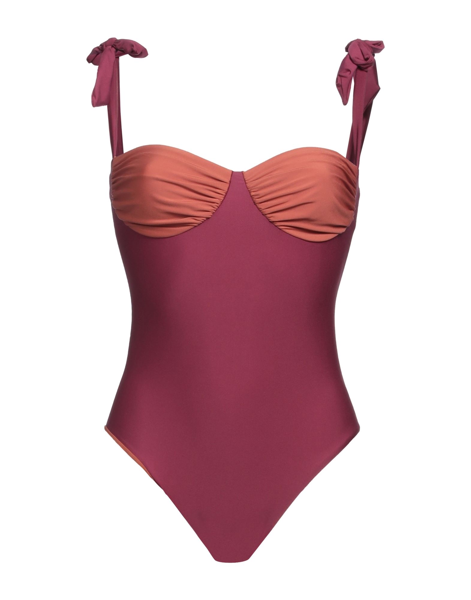 TELA Badeanzug Damen Bordeaux von TELA