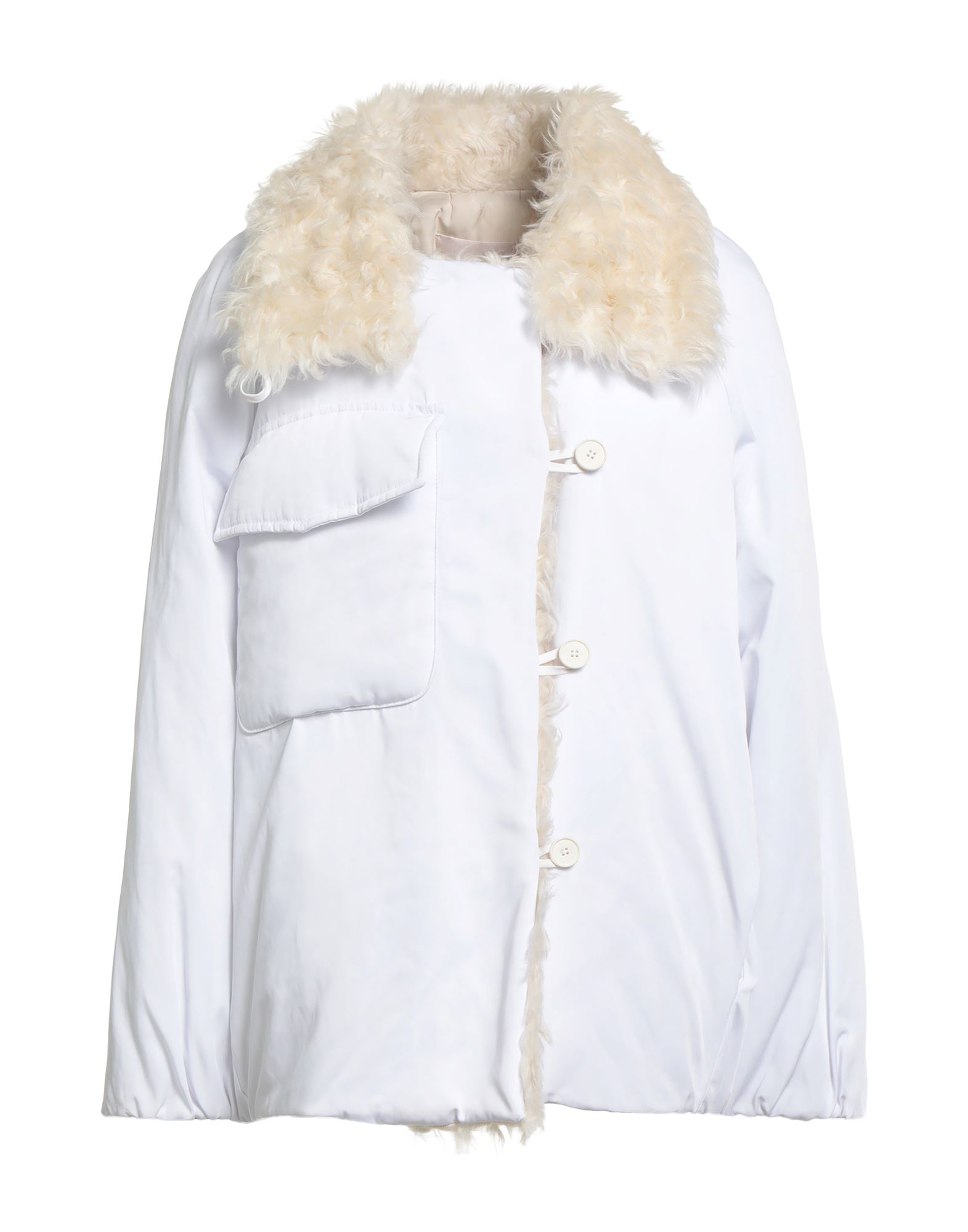 TELA Jacke & Anorak Damen Weiß TELA Jacke & Anorak Damen Weiß von TELA