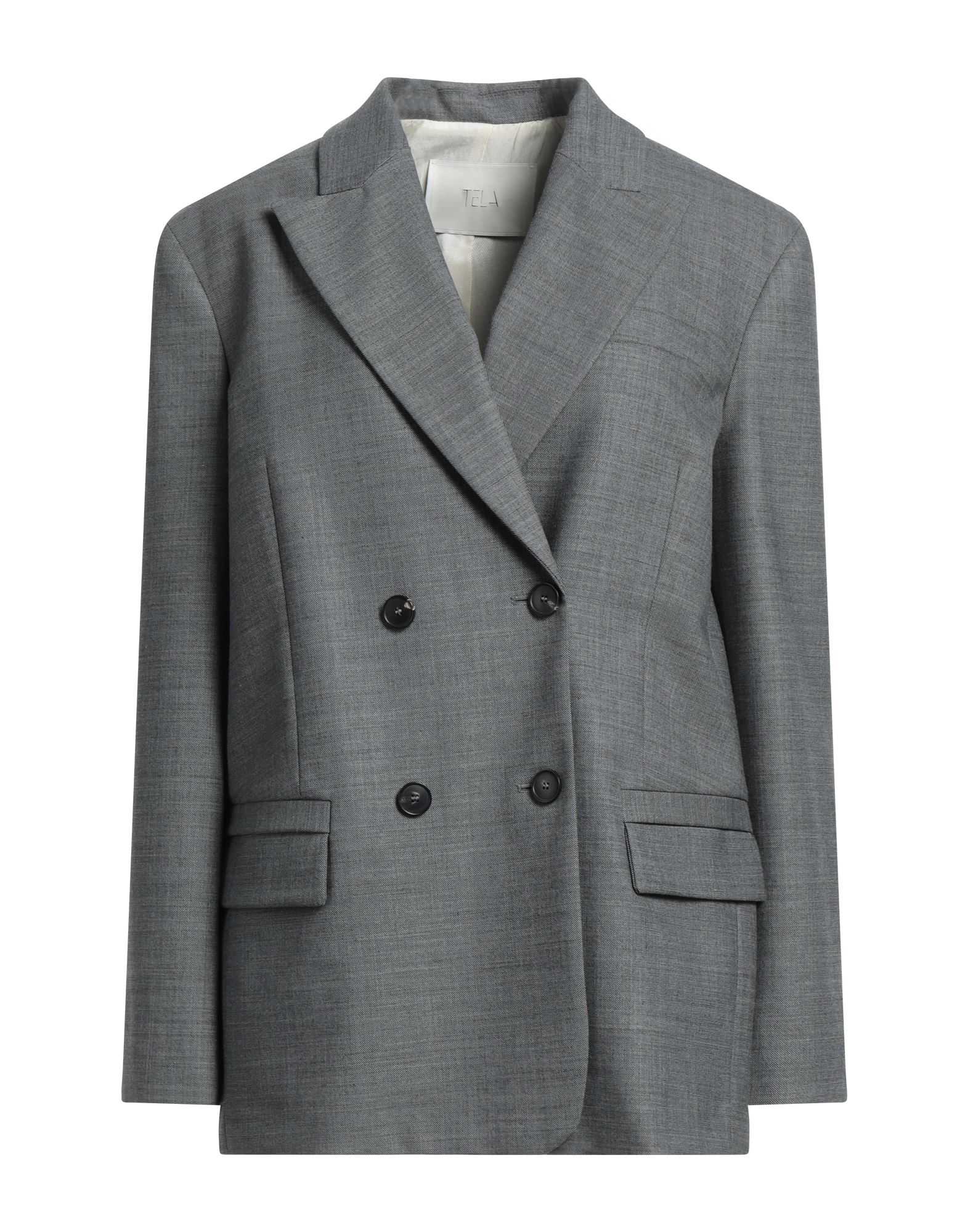 TELA Blazer Damen Grau von TELA