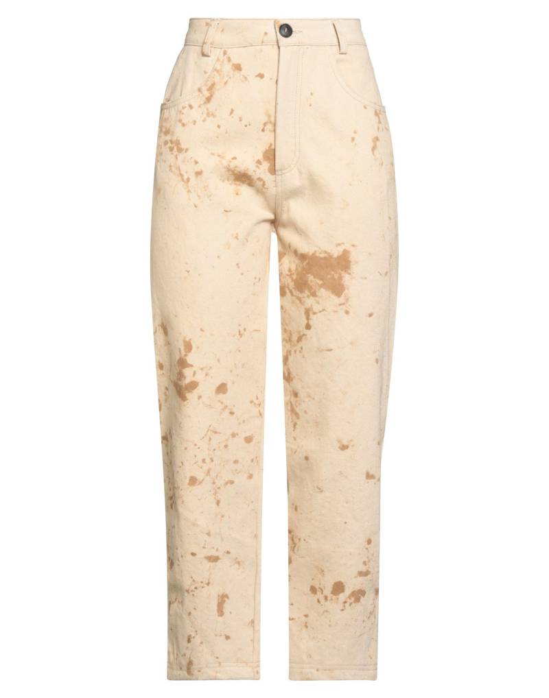 TELA Jeanshose Damen Beige von TELA