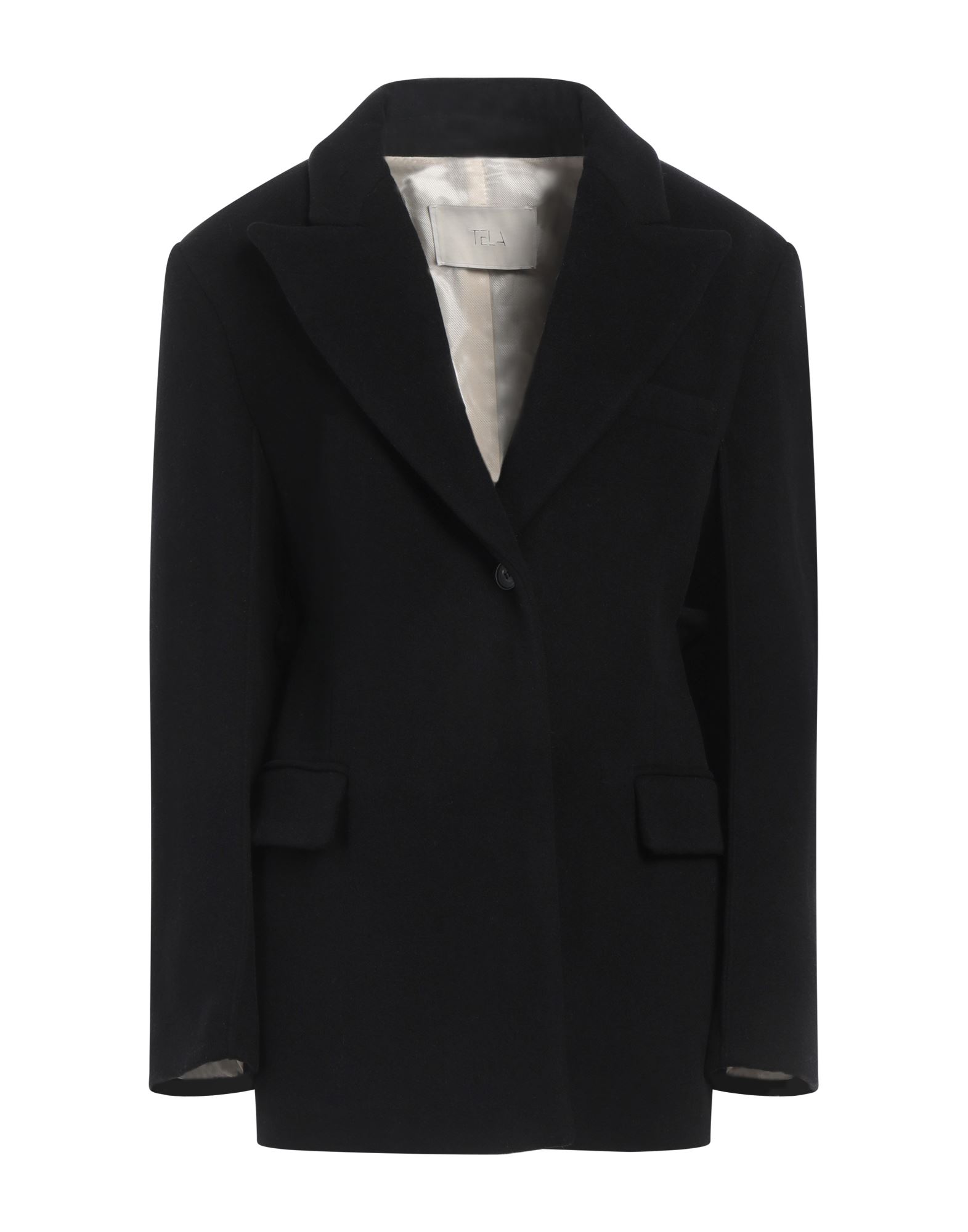 TELA Mantel Damen Schwarz von TELA