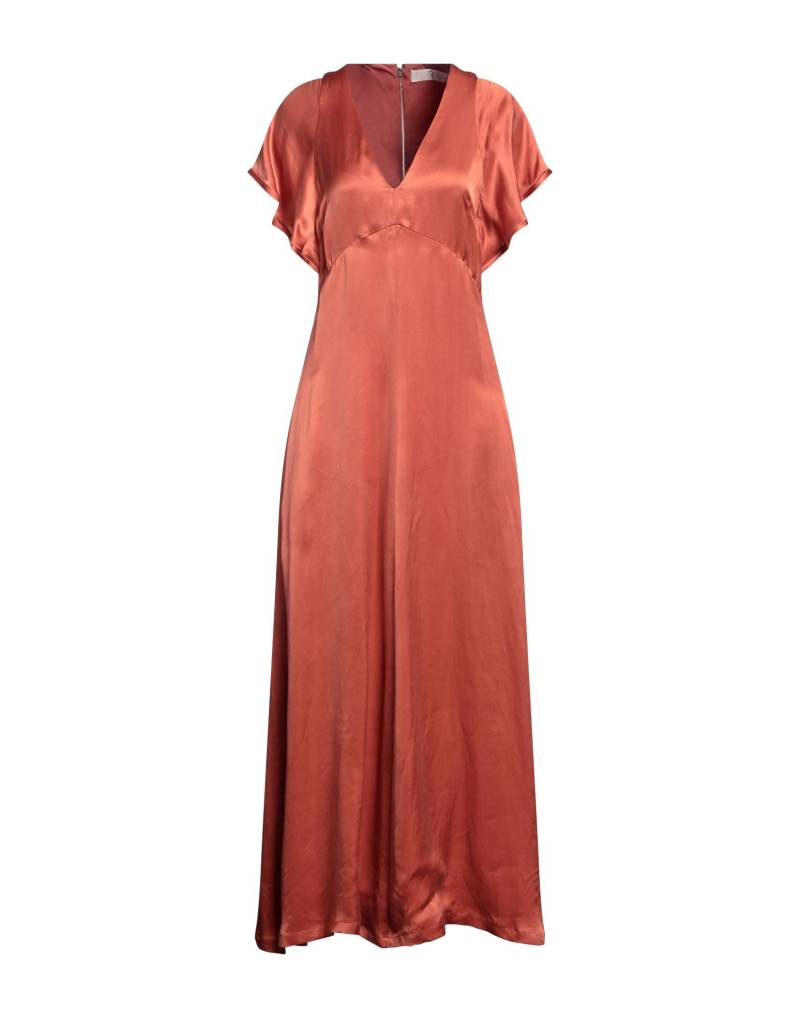TELA Maxi-kleid Damen Rostrot von TELA