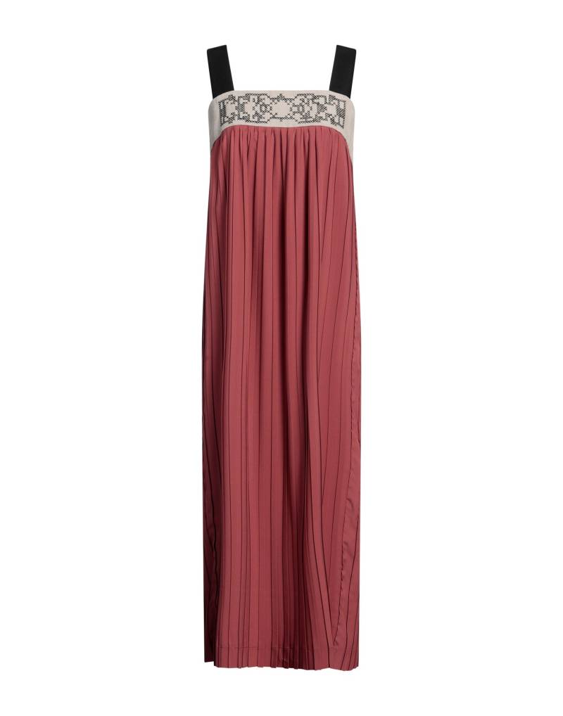 TELA Maxi-kleid Damen Ziegelrot von TELA
