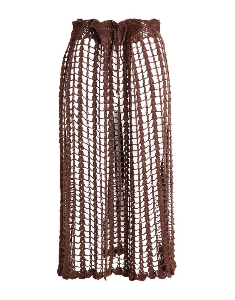 TELA Midi-rock Damen Schokobraun von TELA