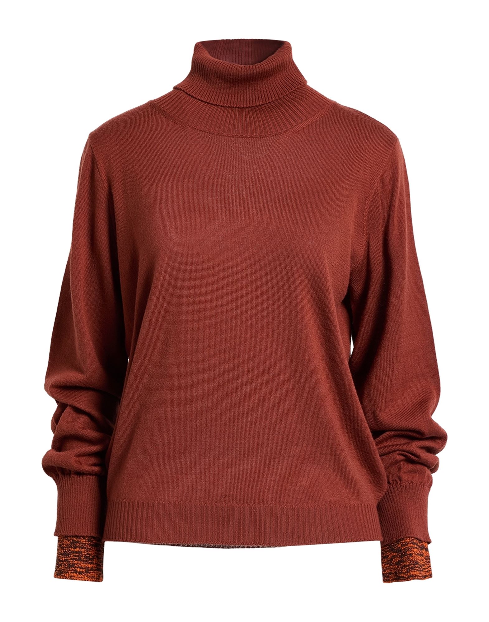 TELA Rollkragenpullover Damen Braun von TELA