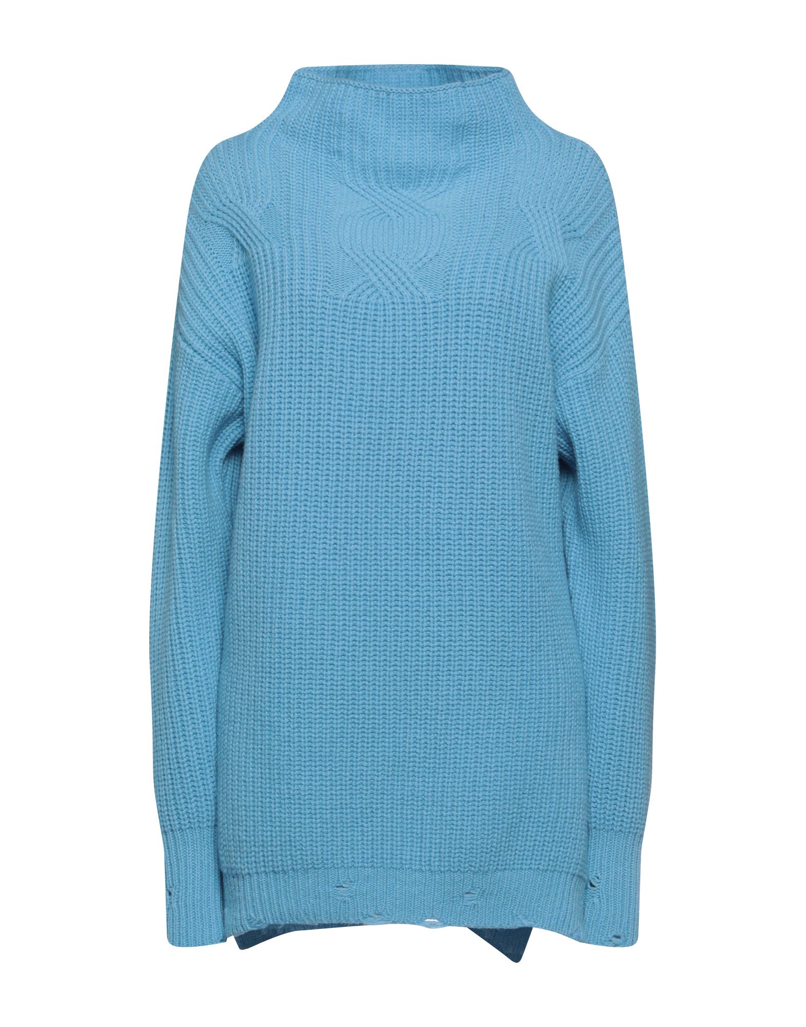 TELA Rollkragenpullover Damen Hellblau von TELA