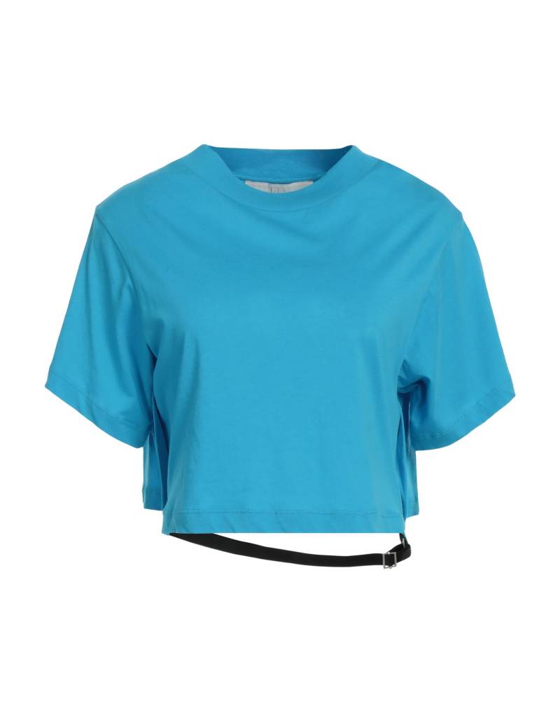 TELA T-shirts Damen Azurblau von TELA