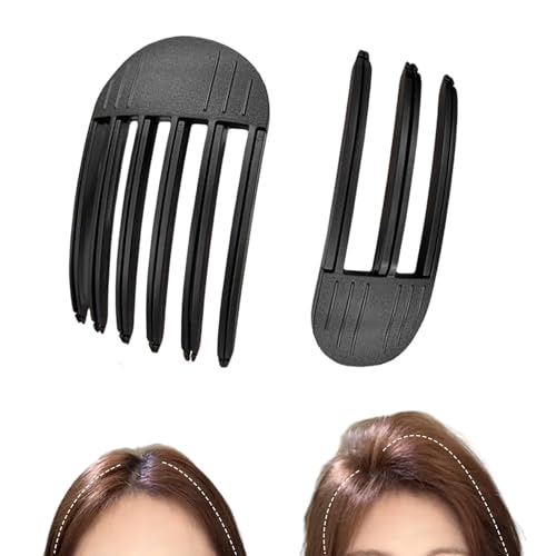 TELAIN Wind Shaping Comb Set Für Voluminöse Frisuren, 2-Teiliges Set Mit 3- Und 6-Zahn-Kamm, Müheloses Haarstyling Für Männer Und Frauen, Ideal Für Fluffige Ponys von TELAIN