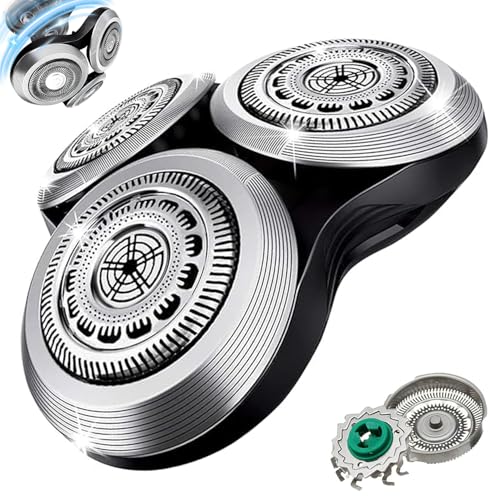 Kompletter Ersatzrasierkopf für Philips Series 9000, Sh90 Ersatzscherkopf FüR Rasierer Serie 9000, SH90 Scherkopf Kompatibel mit Series 9000, Serie 9000 S9911 S9731 S9711 S9511 S9111 S9031 S9988 von TELAOBAN