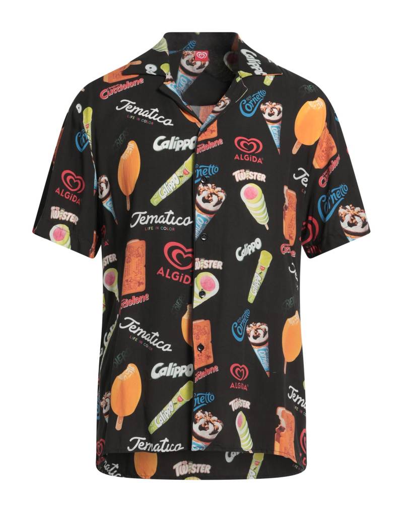 TEMATICO Hemd Herren Schwarz von TEMATICO