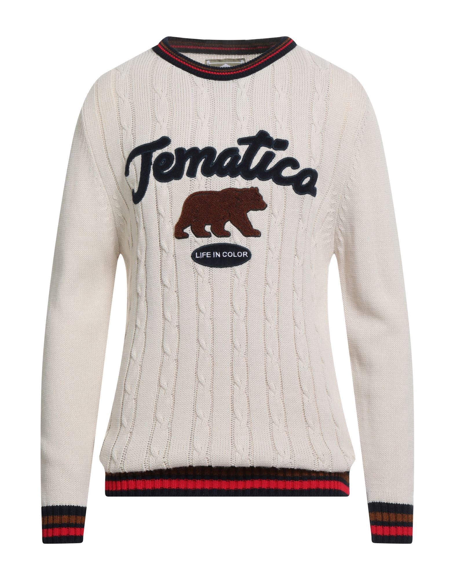 TEMATICO Pullover Herren Cremeweiß von TEMATICO