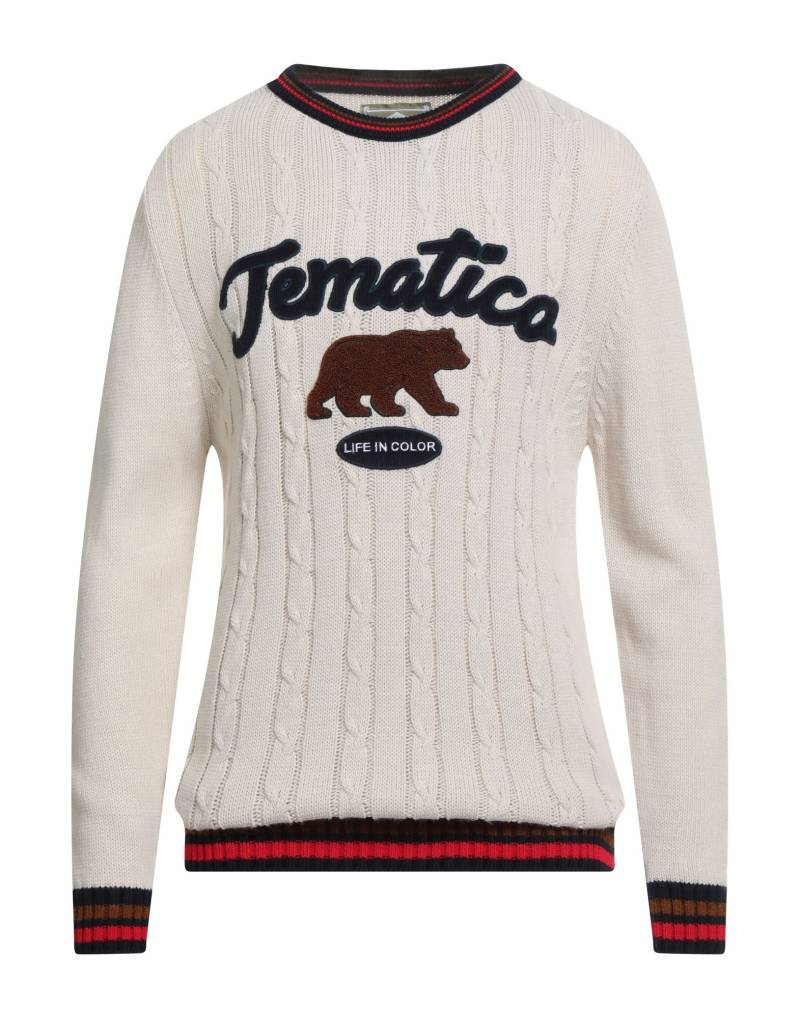 TEMATICO Pullover Herren Cremeweiß von TEMATICO