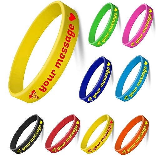 TEMEITE Benutzerdefinierte Silikon Armbänder Coole Dinge Rote Armband Gummi Armbänder Silikon Armband Personalisierte Herren Armbänder Armbänder Gummi, Silikon TEMEITE Benutzerdefinierte Silikon Armbänder Coole Dinge Rote Armband Gummi Armbänder Silikon Armband Personalisierte Herren Armbänder Armbänder Gummi, Silikon von TEMEITE