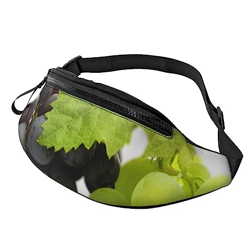 Grape Umhängetasche für Herren und Damen, verstellbar, modisch, Sport-Brusttasche, Schwarz, Einheitsgröße, Schwarz , Einheitsgröße von TEMKIN