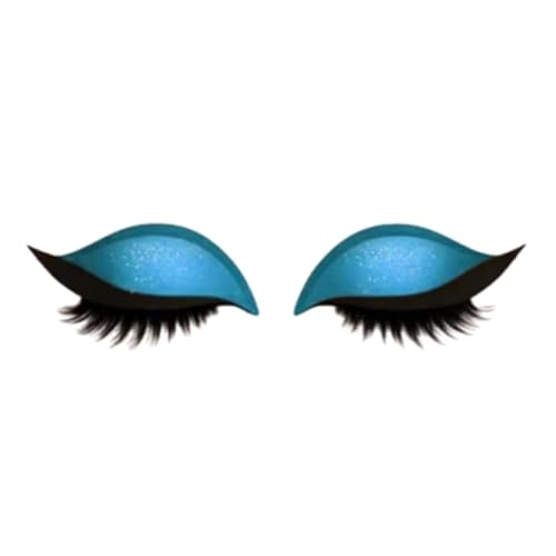 Selbstklebende Wimpern-Eyeliner-Streifen, kein Kleber erforderlich, wasserdicht, natürlicher Look für den täglichen Gebrauch und besondere Anlässe, hypoallergen, Eyeliner-Streifen für empfindliche von TEMOOUES
