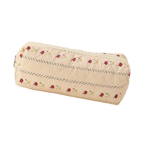 TEMOOUES Bedruckte Bleistifttasche mit glatten Reißverschlüssen, Bleistift-Organizer, Kinder, Schule, Schreibwaren, Tasche, flauschiger Stifthalter, Gestreifte Blumen TEMOOUES Bedruckte Bleistifttasche mit glatten Reißverschlüssen, Bleistift-Organizer, Kinder, Schule, Schreibwaren, Tasche, flauschiger Stifthalter, Gestreifte Blumen von TEMOOUES
