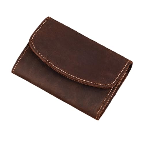 TEMOOUES Bifolds Clutches Geldbörse Minimalistischer Kreditkartenhalter Damen Casual Geldbörsen Mode Geldbörsen Münze Bargeld Karten Pouches Geldbörsen Damen Geldbörse Geldtasche, coffee, Mass Beauty von TEMOOUES