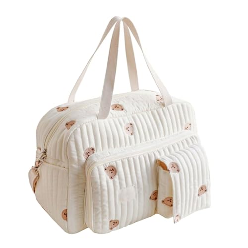 TEMOOUES Modische Umstandstasche, einzelne Schultertasche, genießen Sie das Tragen in der Hand oder Schulter für vielbeschäftigte Eltern und Mütter, B von TEMOOUES