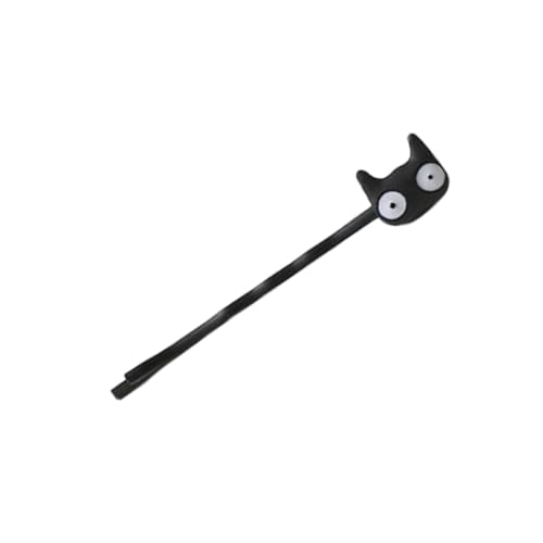 TEMOOUES Schwarze Katzen-Haarnadel für Kinder und Erwachsene, ästhetische und einfache Haarspange, rutschfeste Haarspangen, für Damen und Mädchen, Haarformwerkzeug TEMOOUES Schwarze Katzen-Haarnadel für Kinder und Erwachsene, ästhetische und einfache Haarspange, rutschfeste Haarspangen, für Damen und Mädchen, Haarformwerkzeug von TEMOOUES
