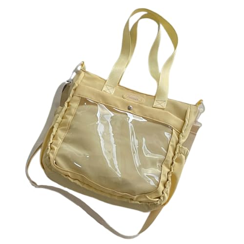 TEMOOUES Stylish Crossbody Bag Verstellbares Schultergurt Geräumige Faches Leichtes Designarbeiten Und Tägliche Essentials Praktische Nylon Crossbody Geldbörse von TEMOOUES