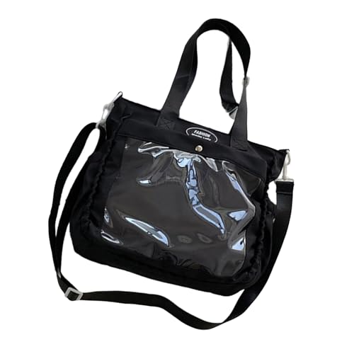 TEMOOUES Stylish Crossbody Bag Verstellbares Schultergurt Geräumige Faches Leichtes Designarbeiten Und Tägliche Essentials Praktische Nylon Crossbody Geldbörse von TEMOOUES