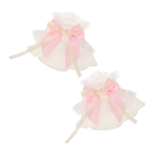 TEMPNAP 1 Paar Lace Wrist für Damen Abnehmbare Blumenärmel Spitzenmanschetten für Hochzeiten Partys Cosplay Zeitloses Design Klassischem Weiß für Fotoshootings und Besondere Anlässe von TEMPNAP