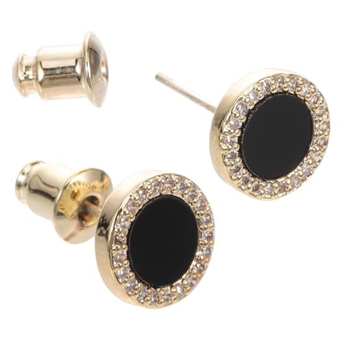 TEMPNAP 1 Paar Runde Ohrringe Charm Anstecker Edelsteine Horror Teelichthalter Perlen Anstecker Doppelhüllen Blowout Strasssteine Hochzeits Anstecker Herren Die Krawattenhalter TEMPNAP 1 Paar Runde Ohrringe Charm Anstecker Edelsteine Horror Teelichthalter Perlen Anstecker Doppelhüllen Blowout Strasssteine Hochzeits Anstecker Herren Die Krawattenhalter von TEMPNAP