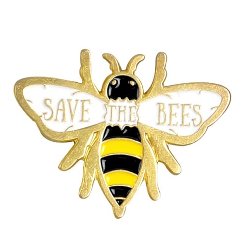 TEMPNAP 1 Stück Bunte Biene Brosche Emaille Niedliche Anstecknadel für Frauen Modisches Accessoire für Kleidung Schals und Taschen Perfektes für Anlässe Wie Muttertag Geburtstag und von TEMPNAP